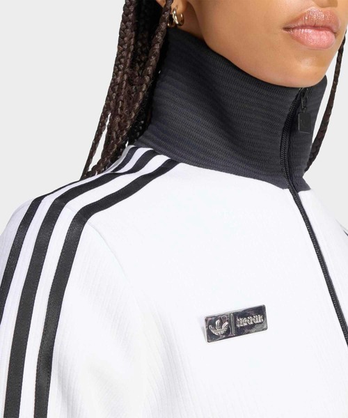 adidas(アディダス)の「アディルナ シーズン2xジェニー ファン OG トラックトップ / ジャージ / トラックジャケット / アディダスオリジナルス adidas Originals(ジャージ・レディース・ホワイト・SMALL/MEDIUM/X-LARGE/X-SMALL/XX-LARGE/LARGE)」の3枚目の写真