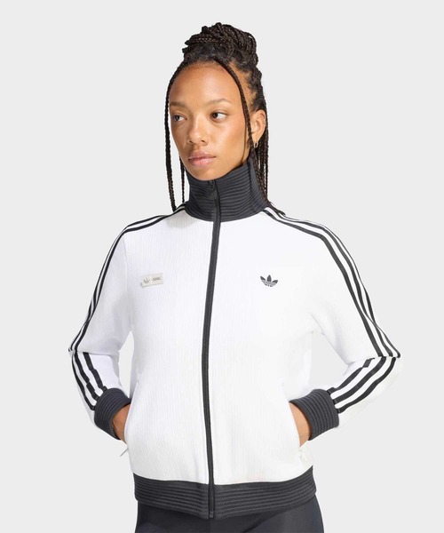 adidas(アディダス)の「アディルナ シーズン2xジェニー ファン OG トラックトップ / ジャージ / トラックジャケット / アディダスオリジナルス adidas Originals(ジャージ・レディース・ホワイト・SMALL/MEDIUM/X-LARGE/X-SMALL/XX-LARGE/LARGE)」の4枚目の写真