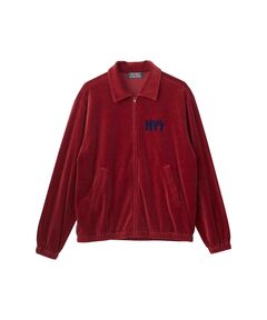 ブランド古着】赤フラノノーカラーダブルウールロングコート（ノー
