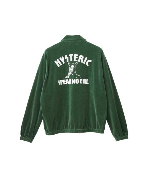 HYSTERIC GLAMOUR(ヒステリックグラマー)の「SPEAK NO EVIL ジャケット(その他アウター・メンズ・グリーン/レッド/ブラック・SMALL/LARGE/MEDIUM/X-LARGE)」の3枚目の写真