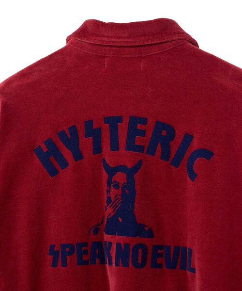 HYSTERIC GLAMOUR(ヒステリックグラマー)の「SPEAK NO EVIL ジャケット(その他アウター・メンズ・グリーン/レッド/ブラック・SMALL/LARGE/MEDIUM/X-LARGE)」の6枚目の写真