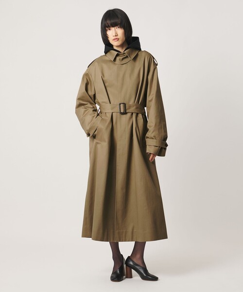 AEWEN MATOPH(イウエン マトフ)の「<AEWEN MATOPH>コットン トレンチコート(トレンチコート・レディース・ベージュ・36/38)」の4枚目の写真