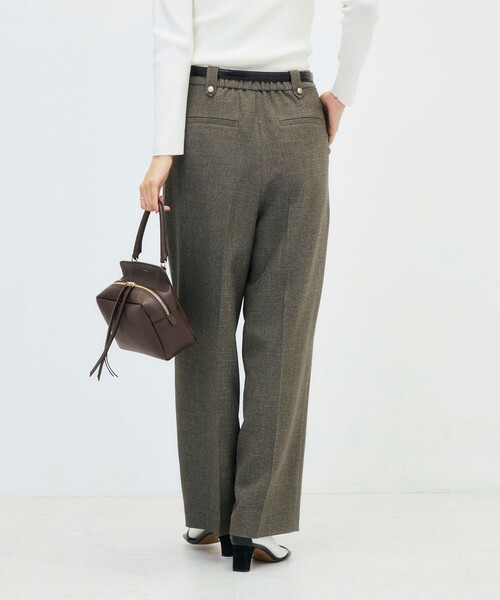 NOLLEY’S Sophi(ノーリーズソフィ)の「《セットアップ対応》シャークワイドパンツ(その他パンツ・レディース・ネイビー/チャコールグレー/オリーブ・34/38/36)」の18枚目の写真