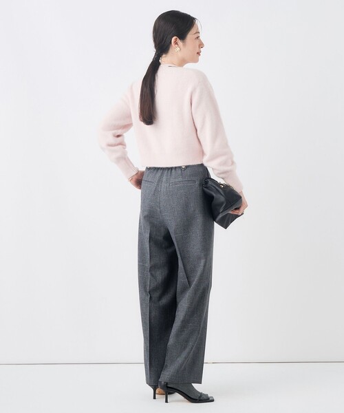 NOLLEY’S Sophi(ノーリーズソフィ)の「《セットアップ対応》シャークワイドパンツ(その他パンツ・レディース・ネイビー/チャコールグレー/オリーブ・34/38/36)」の21枚目の写真