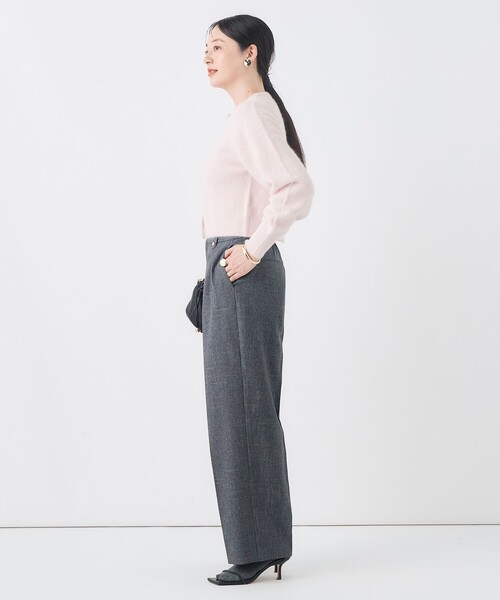 NOLLEY’S Sophi(ノーリーズソフィ)の「《セットアップ対応》シャークワイドパンツ(その他パンツ・レディース・ネイビー/チャコールグレー/オリーブ・34/38/36)」の22枚目の写真