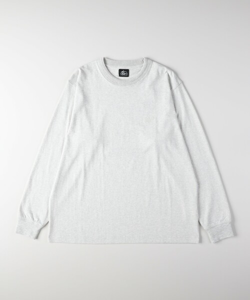 CAMP7(キャンプセブン)の「【体型カバー/1枚で決まる/綿100%】 CAMP7 ヘヴィーウェイトロンT(Tシャツ/カットソー・メンズ・ホワイト系/スミクロ/グレー・05/06/03/04)」の19枚目の写真