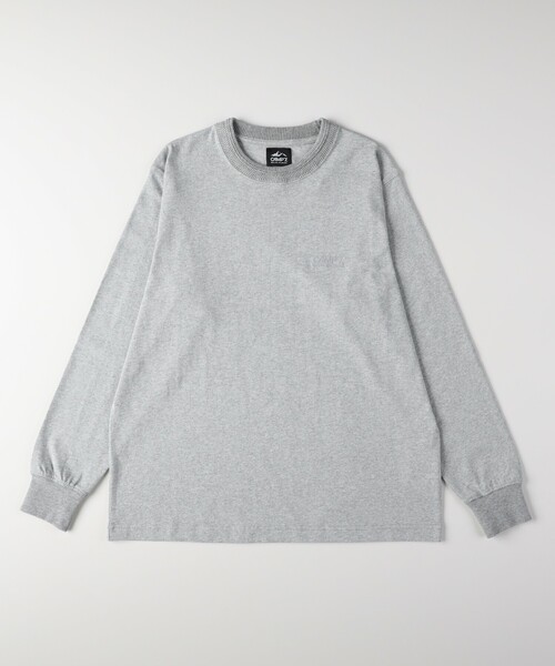 CAMP7(キャンプセブン)の「【体型カバー/1枚で決まる/綿100%】 CAMP7 ヘヴィーウェイトロンT(Tシャツ/カットソー・メンズ・ホワイト系/スミクロ/グレー・05/06/03/04)」の21枚目の写真