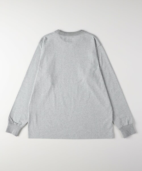 CAMP7(キャンプセブン)の「【体型カバー/1枚で決まる/綿100%】 CAMP7 ヘヴィーウェイトロンT(Tシャツ/カットソー・メンズ・ホワイト系/スミクロ/グレー・05/06/03/04)」の22枚目の写真