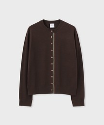 Paul Smith（ポールスミス）の「ウィメンズ シグネチャーストライプ クルーネック カーディガン / 265350 921N（ニット/セーター）」