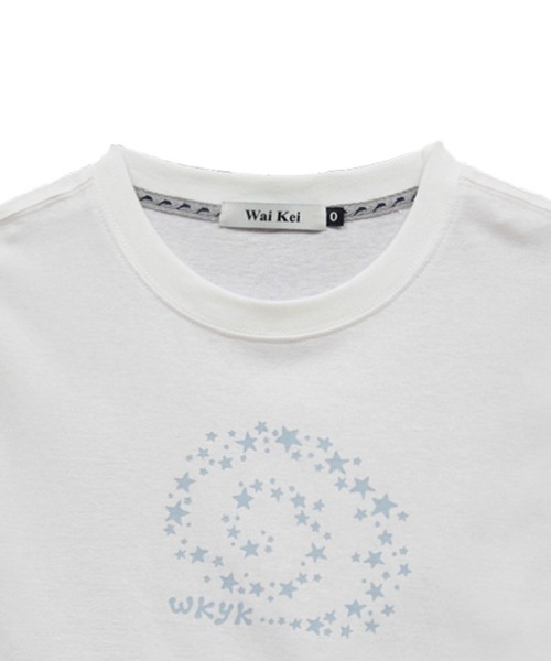 WaiKei(ワイケイ)の「【UNISEX】Wai Kei/スターレイヤードロールアップTシャツ(Tシャツ/カットソー・レディース・グレー/ブラック/ホワイト・MEDIUM/SMALL)」の11枚目の写真