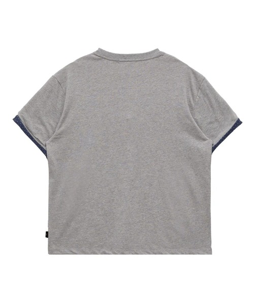 WaiKei(ワイケイ)の「【UNISEX】Wai Kei/スターレイヤードロールアップTシャツ(Tシャツ/カットソー・レディース・グレー/ブラック/ホワイト・MEDIUM/SMALL)」の14枚目の写真