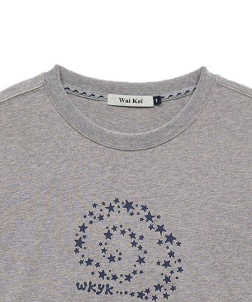 WaiKei(ワイケイ)の「【UNISEX】Wai Kei/スターレイヤードロールアップTシャツ(Tシャツ/カットソー・レディース・グレー/ブラック/ホワイト・MEDIUM/SMALL)」の15枚目の写真