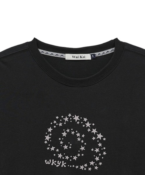 WaiKei(ワイケイ)の「【UNISEX】Wai Kei/スターレイヤードロールアップTシャツ(Tシャツ/カットソー・レディース・グレー/ブラック/ホワイト・MEDIUM/SMALL)」の19枚目の写真