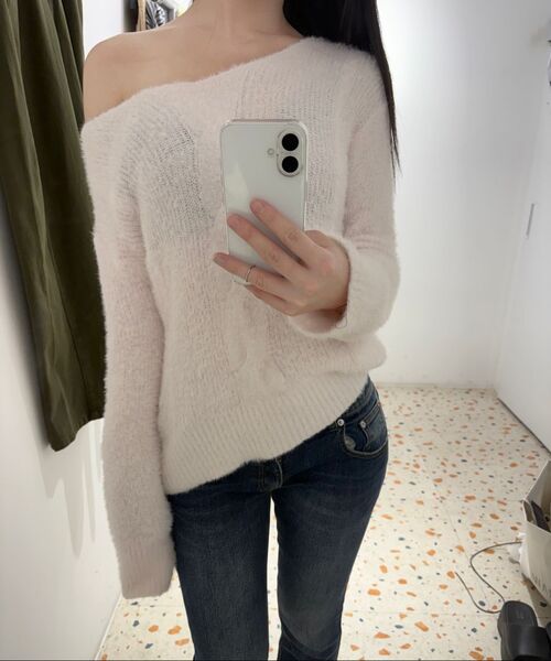 REISE MIYA（レイズミヤ）の「ROUJE PARIS 幼児 ニット [PINK]（ニット/セーター・レディース・その他・OS）」の4枚目の写真