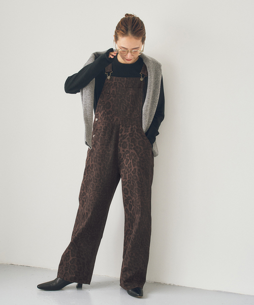 Spick & Span(スピックアンドスパン)の「《40周年 / 》S.SHIORI*S バレルレッグサロペット(サロペット/オーバーオール・レディース・その他4/ブラック・36/38/T38)」の5枚目の写真