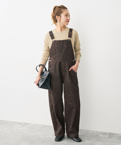 Spick & Span(スピックアンドスパン)の「《40周年 / 》S.SHIORI*S バレルレッグサロペット(サロペット/オーバーオール・レディース・その他4/ブラック・36/38/T38)」の6枚目の写真