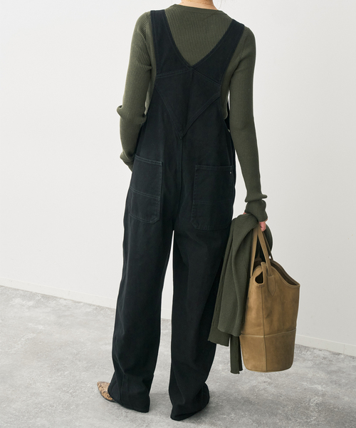 Spick & Span(スピックアンドスパン)の「《40周年 / 》S.SHIORI*S バレルレッグサロペット(サロペット/オーバーオール・レディース・その他4/ブラック・36/38/T38)」の11枚目の写真