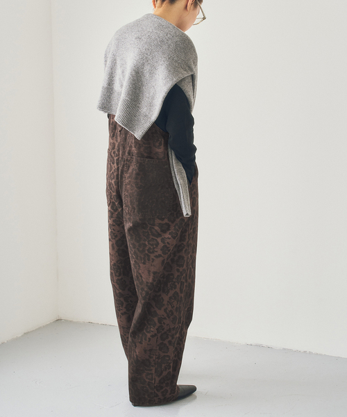 Spick & Span(スピックアンドスパン)の「《40周年 / 》S.SHIORI*S バレルレッグサロペット(サロペット/オーバーオール・レディース・その他4/ブラック・36/38/T38)」の13枚目の写真