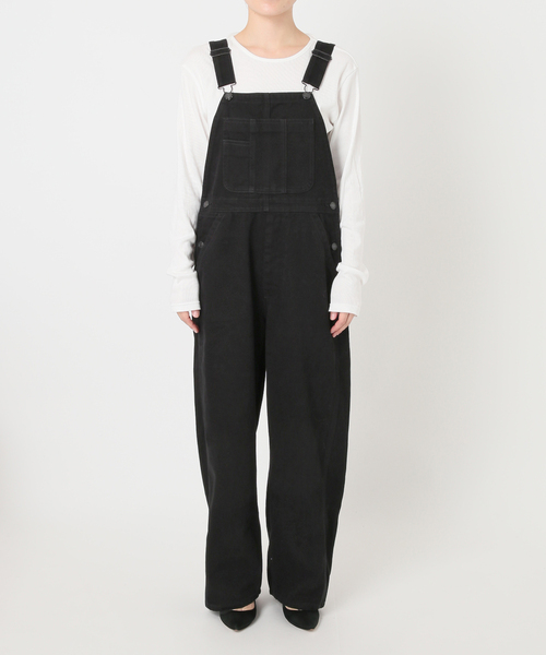 Spick & Span(スピックアンドスパン)の「《40周年 / 》S.SHIORI*S バレルレッグサロペット(サロペット/オーバーオール・レディース・その他4/ブラック・36/38/T38)」の20枚目の写真