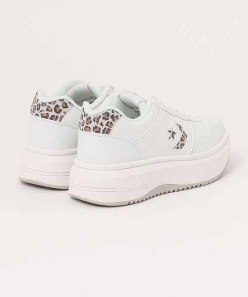 CONVERSE(コンバース)の「converse コンバース NX361 PS LP レディースシューズ 厚底スニーカー アニマル柄 レオパード プラットフォーム(ネクスター361PSLP) 38002401(スニーカー・レディース・ブラック/ホワイト・22.5cm/23.0cm/23.5cm/24.0cm/24.5cm/25.0cm)」の3枚目の写真