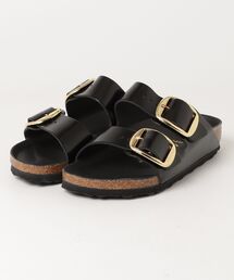 BIRKENSTOCK / ビルケンシュトック：【レディース】Arizona Big Buckle NATURAL LEATHER High Shine (ナローフィット)：BST-1021476[DEA]