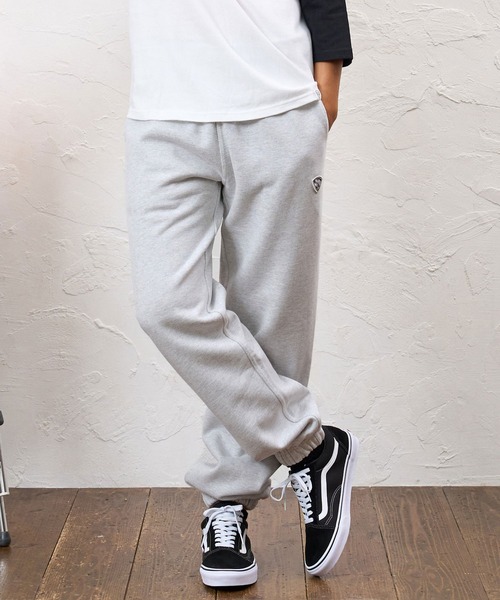 No Rain No Rainbow(ノーレインノーレインボー)の「mp15420- 12oz brushed lining easy pants (musical note print ) スウェットパンツ(NR26W-13)(スウェットパンツ・メンズ・ブラック×ホワイト/ブラック×ピンク/アッシュ・L/M/S)」の17枚目の写真