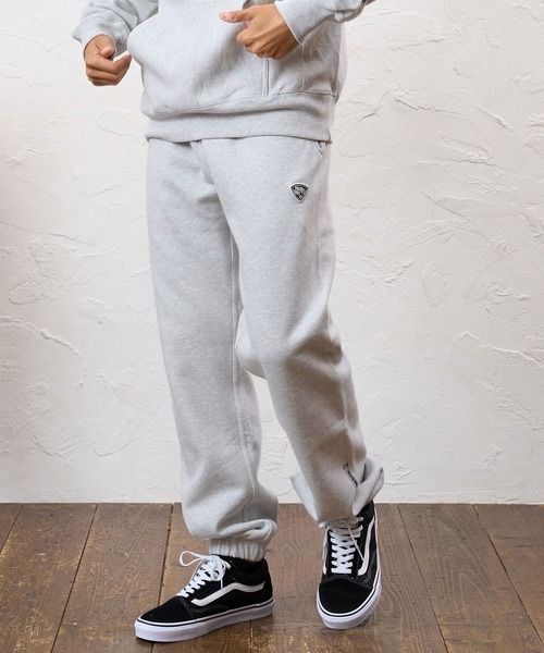 No Rain No Rainbow(ノーレインノーレインボー)の「mp15420- 12oz brushed lining easy pants (musical note print ) スウェットパンツ(NR26W-13)(スウェットパンツ・メンズ・ブラック×ホワイト/ブラック×ピンク/アッシュ・L/M/S)」の18枚目の写真