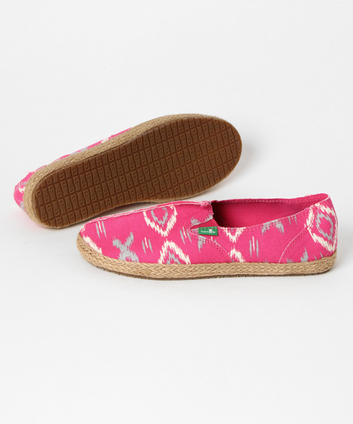 sanuk（サヌーク）の「SANUK / W TOE THE LINE（スリッポン・レディース・ピンク系その他/オレンジ系その他/レッド系その他/ホワイト系その他・24.0cm/22.0cm/23.0cm）」の7枚目の写真