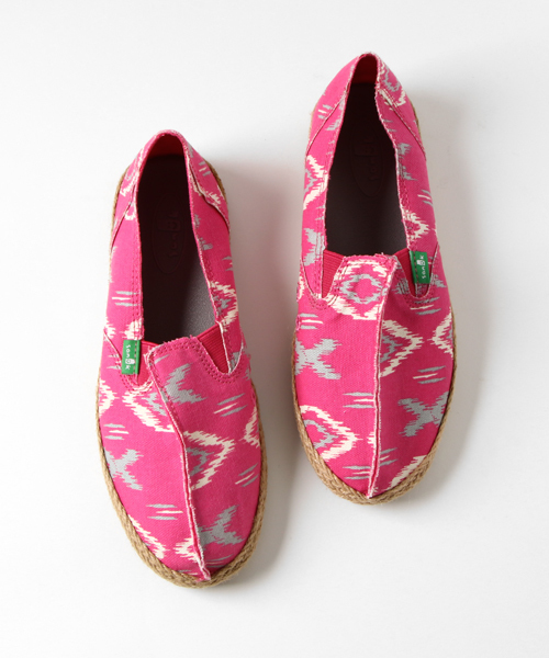 sanuk（サヌーク）の「SANUK / W TOE THE LINE（スリッポン・レディース・ピンク系その他/オレンジ系その他/レッド系その他/ホワイト系その他・24.0cm/22.0cm/23.0cm）」の6枚目の写真
