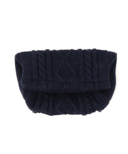 WEGO（ウィゴー）の「WEGO/ニット口折れクラッチバッグ（クラッチバッグ・レディース・オフホワイト/グレー/ネイビー・FREE）」の13枚目の写真