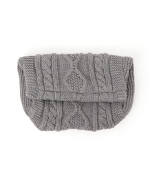 WEGO | WEGO/ニット口折れクラッチバッグ(クラッチバッグ)