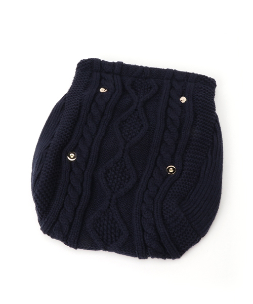 WEGO（ウィゴー）の「WEGO/ニット口折れクラッチバッグ（クラッチバッグ・レディース・オフホワイト/グレー/ネイビー・FREE）」の6枚目の写真