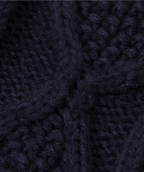 WEGO（ウィゴー）の「WEGO/ニット口折れクラッチバッグ（クラッチバッグ・レディース・オフホワイト/グレー/ネイビー・FREE）」の9枚目の写真