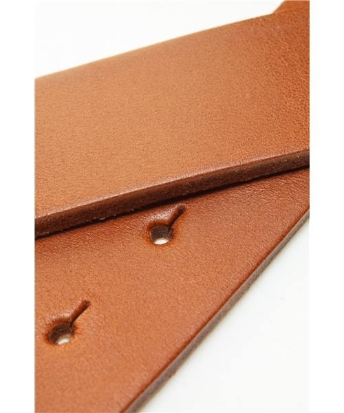 HYSTERIC MINI(ヒステリックミニ)の「Welcome to MINI ヌメ革ベルト(ベルト・キッズ・ブラック/ベージュ・LARGE)」の5枚目の写真