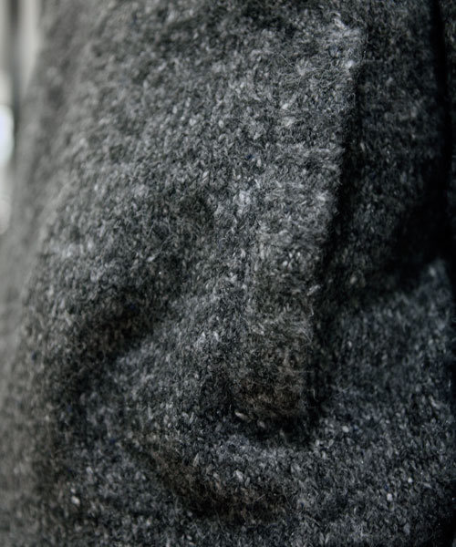 NANO universe（ナノユニバース）の「Nap Shawlcollar PO パーカー（ニット/セーター・メンズ・ブラック/グレー/ベージュ/パープル・SMALL/MEDIUM/LARGE）」の12枚目の写真