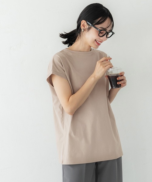 ＼新色追加／フレンチスリーブクルーネックTシャツCOTTONfromtheUS