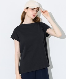 【西山茉希様着用】\新色追加/フレンチスリーブクルーネックTシャツ COTTON from the US