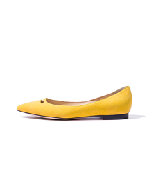 PELLICO | PELLICO "ANELLI FLAT" CAMOSCIO/Yellow(パンプス)