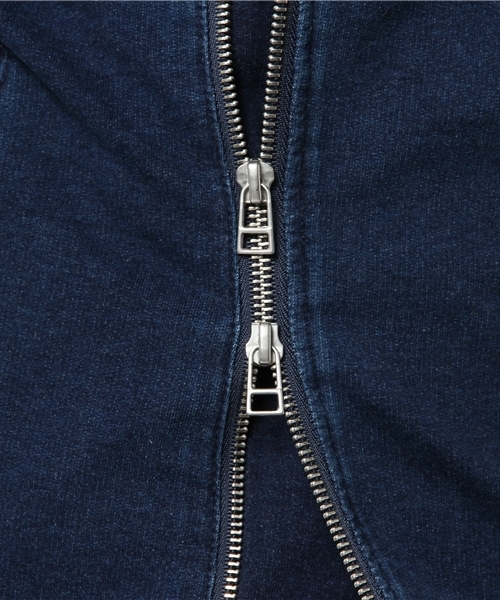 Denime（ドゥニーム）の「カットデニムライダースジャケット（その他アウター・メンズ・ネイビー/ブルー・LARGE/MEDIUM）」の9枚目の写真