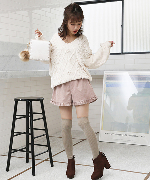 one after another NICE CLAUP(ワンアフターアナザーナイスクラップ)の「絶対欲しいニットプルオーバー(ニット/セーター・レディース・アイボリー/グレー系その他/ベージュ/ピンク系その他・FREE)」の14枚目の写真