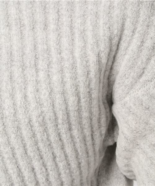 Te chichi（テチチ）の「カルゼ編みプルオーバー（ニット/セーター・レディース・ベージュ/ネイビー/グレー/オフホワイト/サックスブルー・MEDIUM）」の6枚目の写真