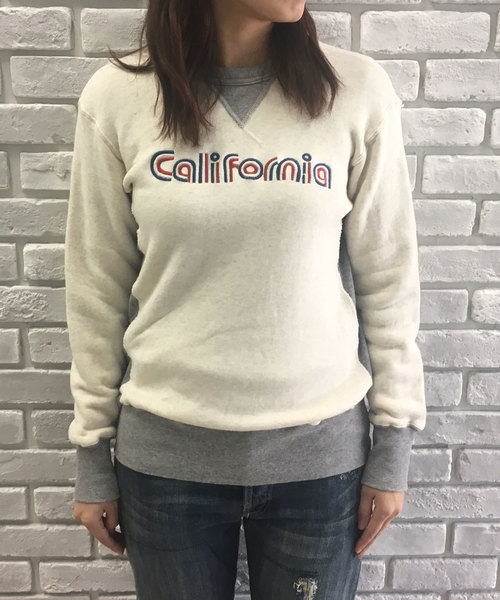 GREEN BOWL(グリーンボウル)の「GREEN BOWL Vintage Style Sweat Shirts/ヴィンテージ風スウェットシャツ(スウェット・レディース・グレー系その他/グレー系その他2/ベージュ系その他2/ベージュ系その他・38/36)」の4枚目の写真