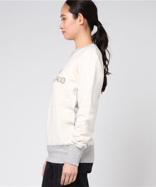 GREEN BOWL(グリーンボウル)の「GREEN BOWL Vintage Style Sweat Shirts/ヴィンテージ風スウェットシャツ(スウェット・レディース・グレー系その他/グレー系その他2/ベージュ系その他2/ベージュ系その他・38/36)」の6枚目の写真