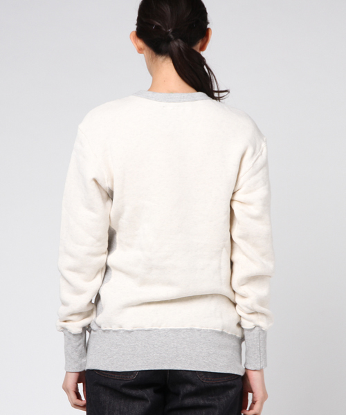 GREEN BOWL(グリーンボウル)の「GREEN BOWL Vintage Style Sweat Shirts/ヴィンテージ風スウェットシャツ(スウェット・レディース・グレー系その他/グレー系その他2/ベージュ系その他2/ベージュ系その他・38/36)」の7枚目の写真