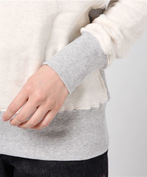 GREEN BOWL(グリーンボウル)の「GREEN BOWL Vintage Style Sweat Shirts/ヴィンテージ風スウェットシャツ(スウェット・レディース・グレー系その他/グレー系その他2/ベージュ系その他2/ベージュ系その他・38/36)」の9枚目の写真