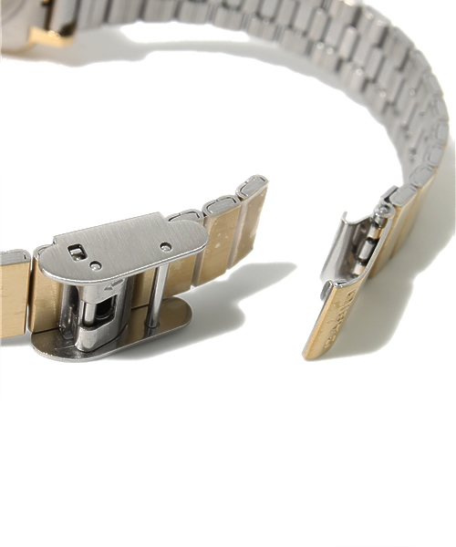 NANO universe(ナノユニバース)の「CASIO/casioデジタルスクエアウォッチ(アナログ腕時計・レディース・ゴールド・FREE)」の5枚目の写真