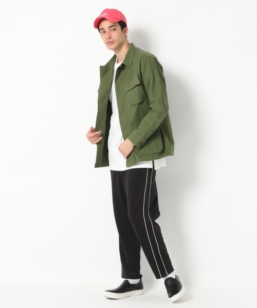 RAGEBLUE(レイジブルー)の「20天竺ロングクルー7分袖/792389(Tシャツ/カットソー・メンズ・ブラック/パープル/グレー/ホワイト・LARGE/MEDIUM/SMALL)」の5枚目の写真