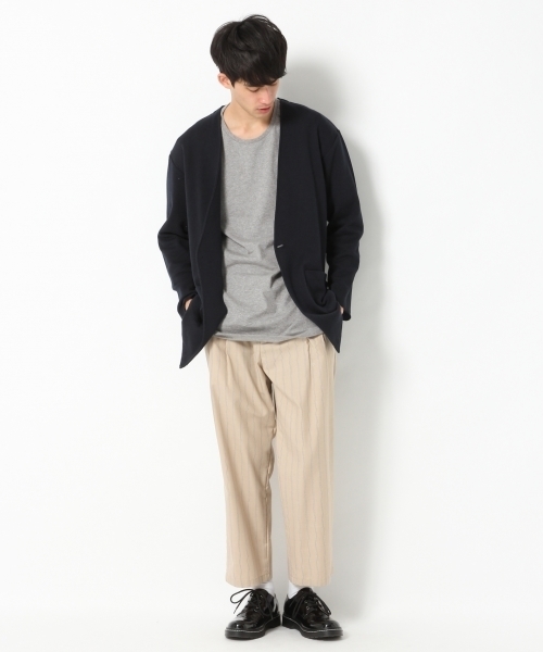 RAGEBLUE(レイジブルー)の「20天竺ロングクルー7分袖/792389(Tシャツ/カットソー・メンズ・ブラック/パープル/グレー/ホワイト・LARGE/MEDIUM/SMALL)」の7枚目の写真