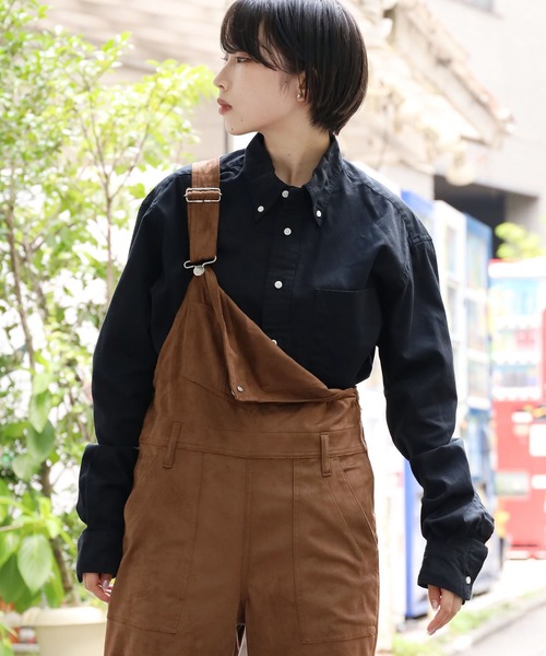 GITMAN BROS.（ギットマンブラザーズ）の「GITMAN VINTAGE / ギットマンヴィンテージ オックスフォード ボタンダウン シャツ（シャツ/ブラウス・メンズ・ホワイト/ブルー/ブルー系その他/ブラック/オリーブ・L/M/S）」の14枚目の写真