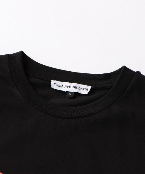 Gosha Rubchinskiy（ゴーシャラブチンスキー）の「GOSHA RUBCHINSKIY(ゴーシャ ラブチンスキー) GRAPHIC T 2（Tシャツ/カットソー・メンズ・ブラック・MEDIUM/LARGE/SMALL）」の3枚目の写真